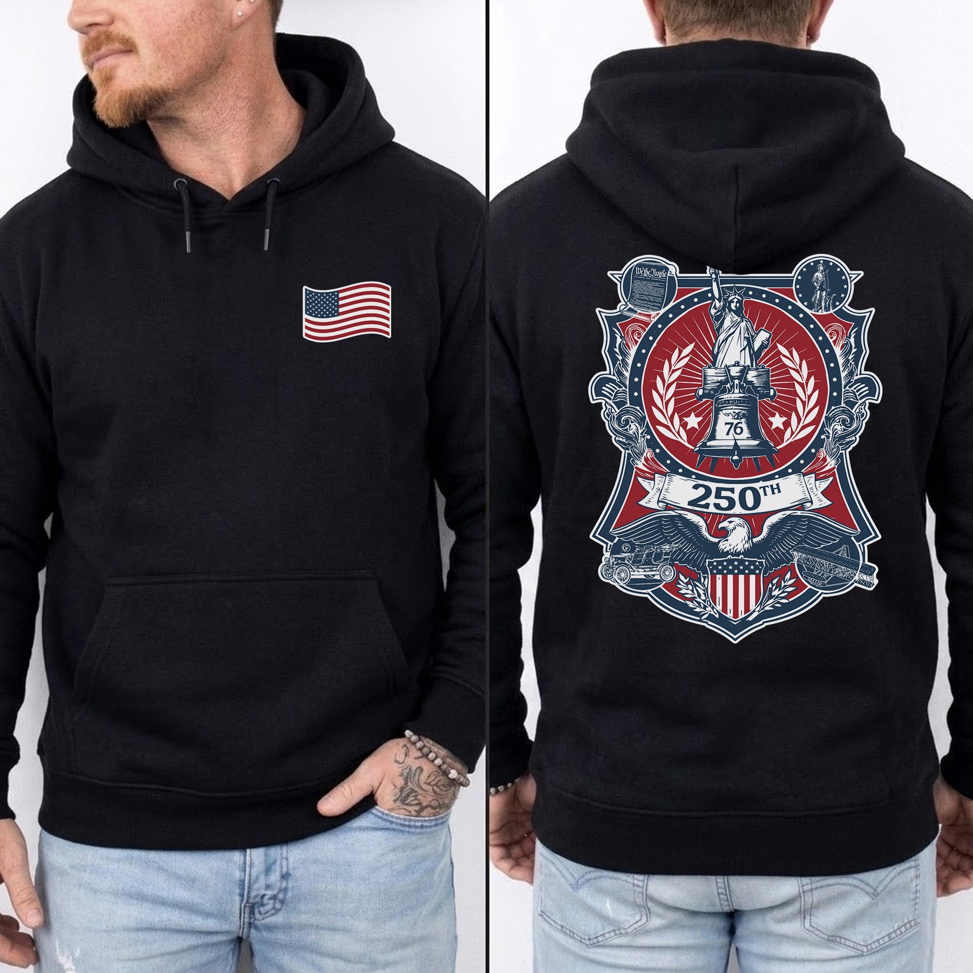 America 250th History Patriot Proud