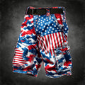Men's Camouflage Print Casual Cargo Pants