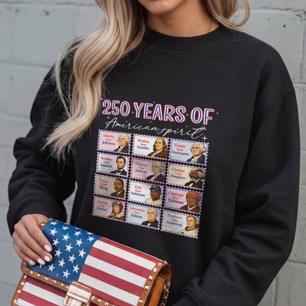 Historical Figures in America 250 Years of American Spirit