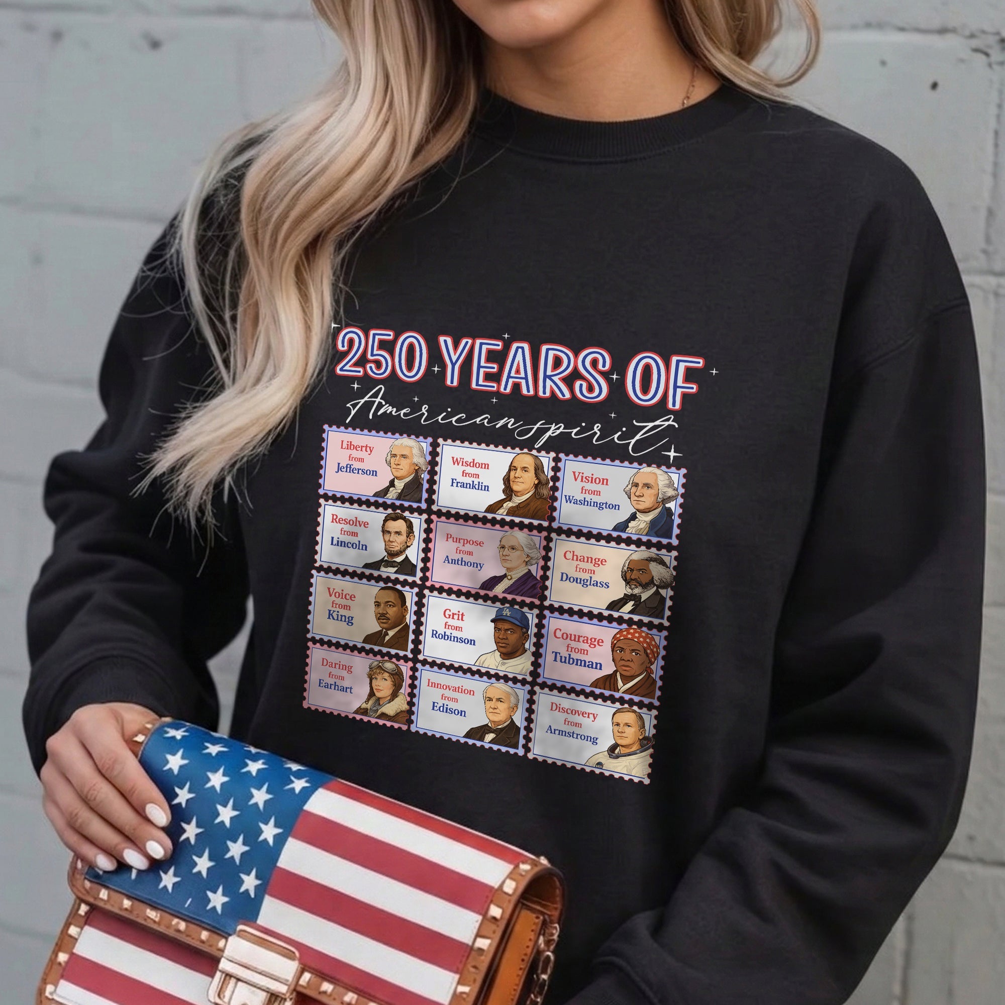 Historical Figures in America 250 Years of American Spirit