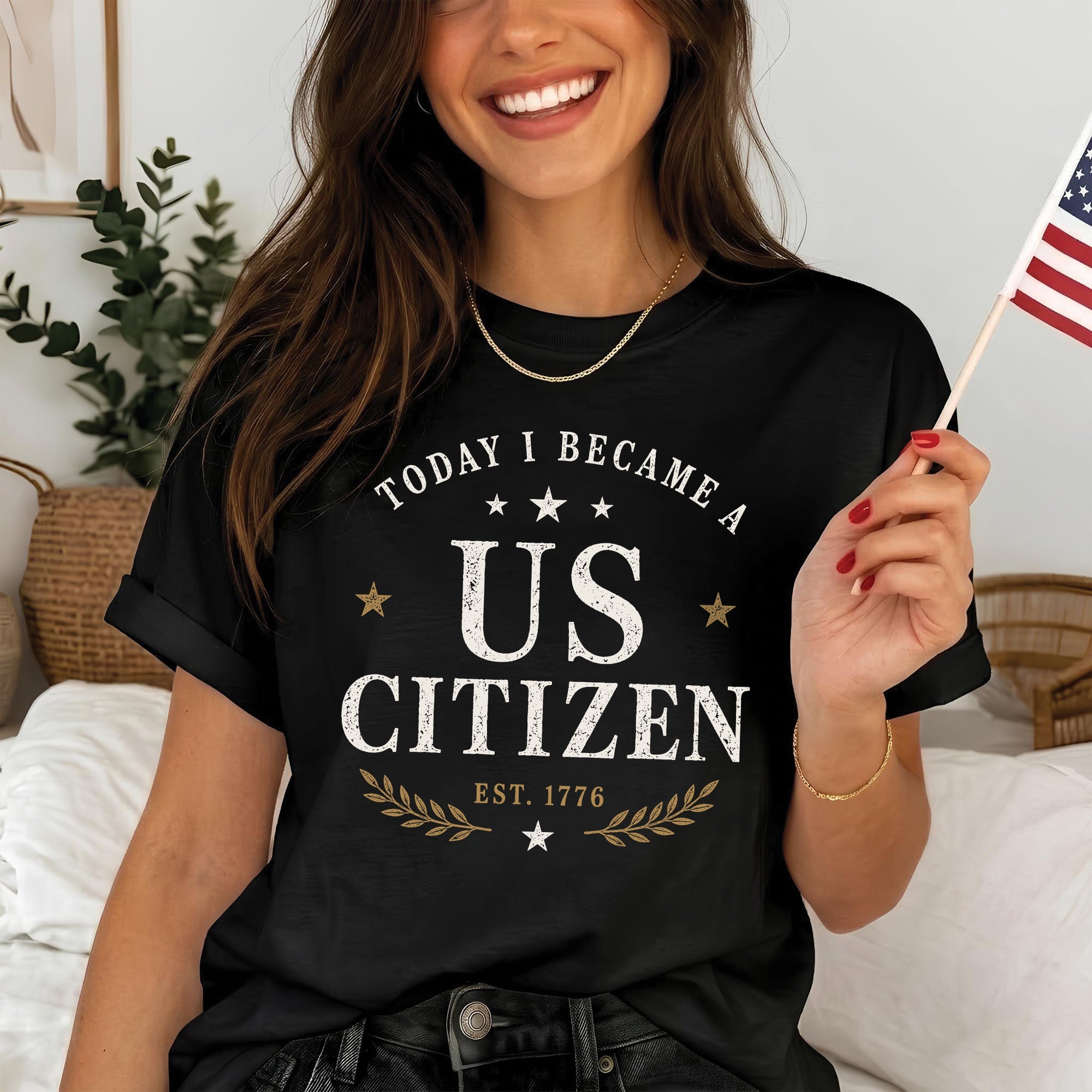 Today I Became A US Citizen, America 250th Anniversary Shirt
