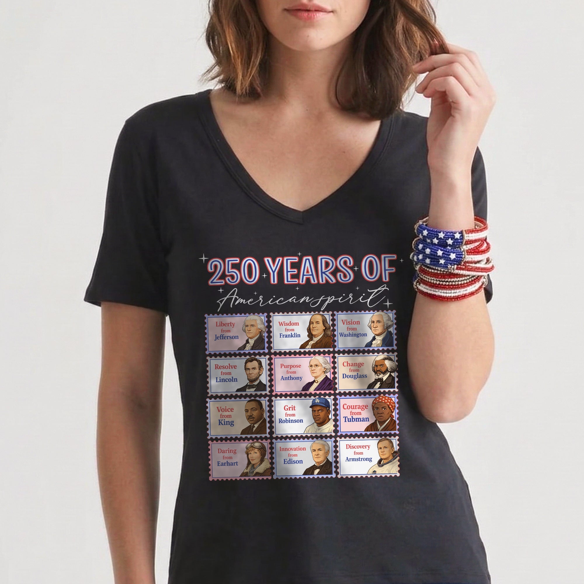 Historical Figures in America 250 Years of American Spirit