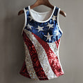 Women's 250th Anniversary Print Casual Vest
