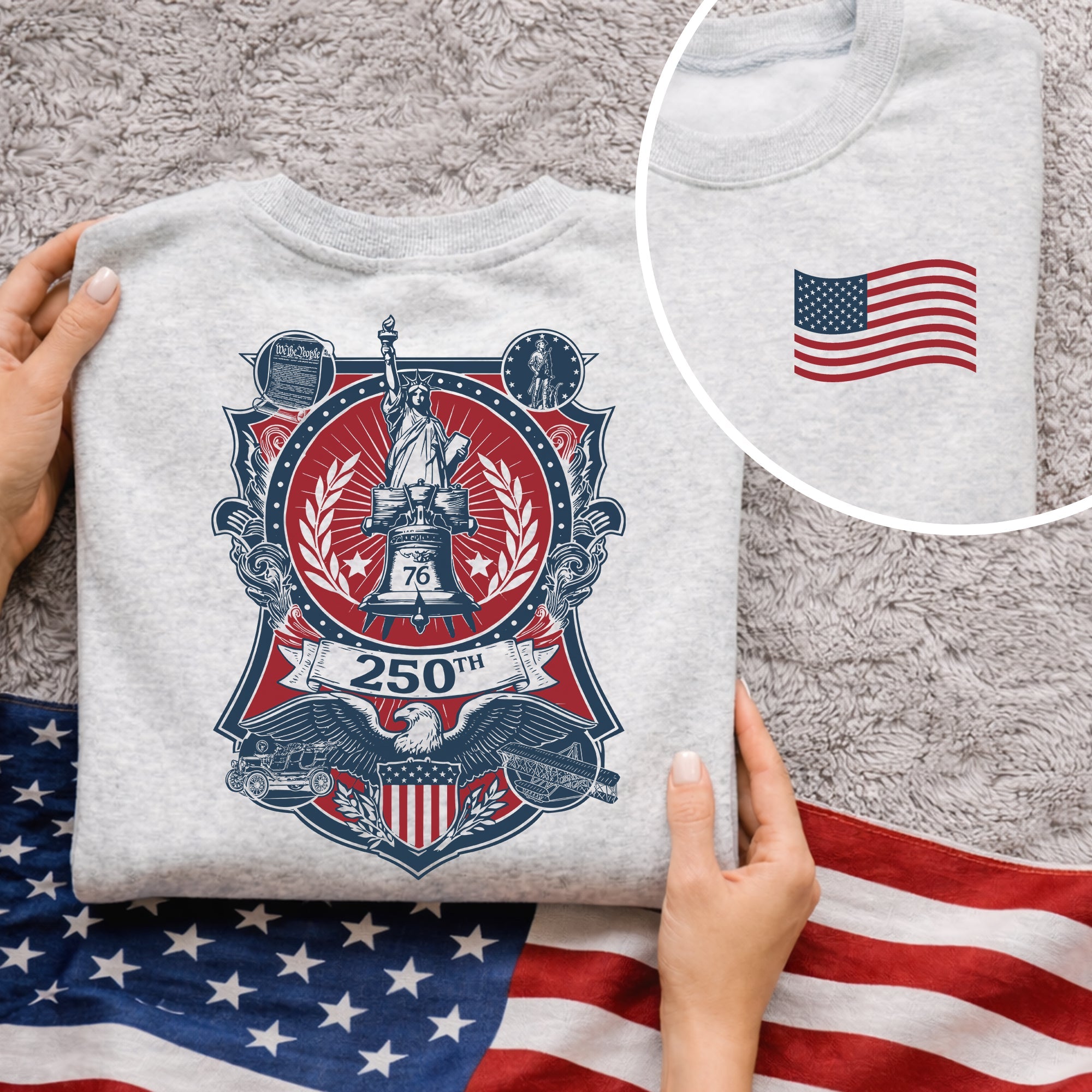 America 250th History Patriot Proud