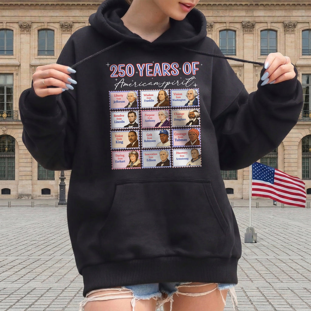 Historical Figures in America 250 Years of American Spirit