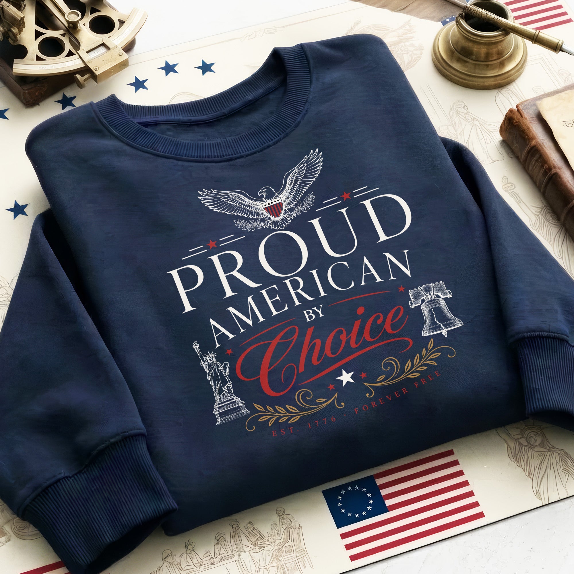 Proud American By Choice, New Citizens of America 250th Anniversary Shirt