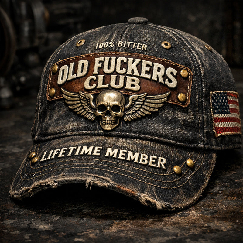 Vintage "Old Club" Lifetime Member Cap
