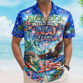 US 250th Anniversary Printed Casual Hawaiian Shirt