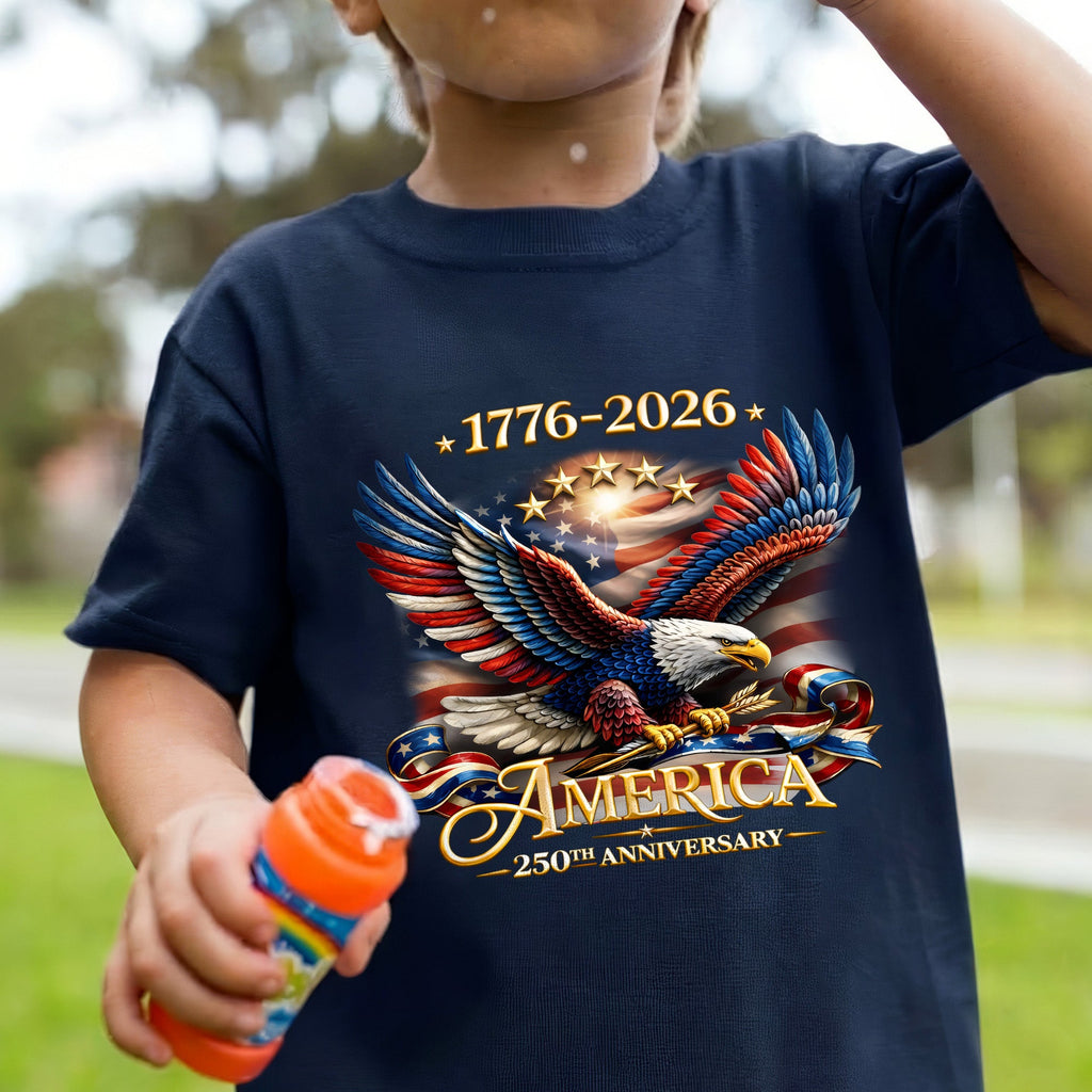 USA 250th Anniversary Eagle Shirt 1776–2026 – Patriotic American Eagle Unisex