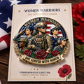 Women Warriors Commemorative Chest Brooch