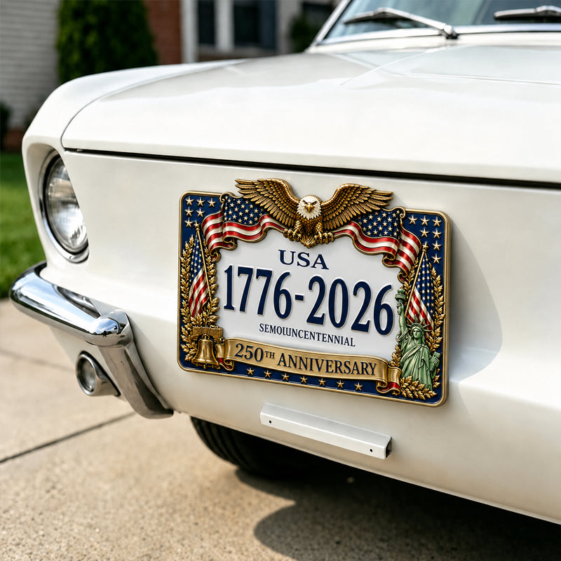 250th Anniversary License Plate Frame