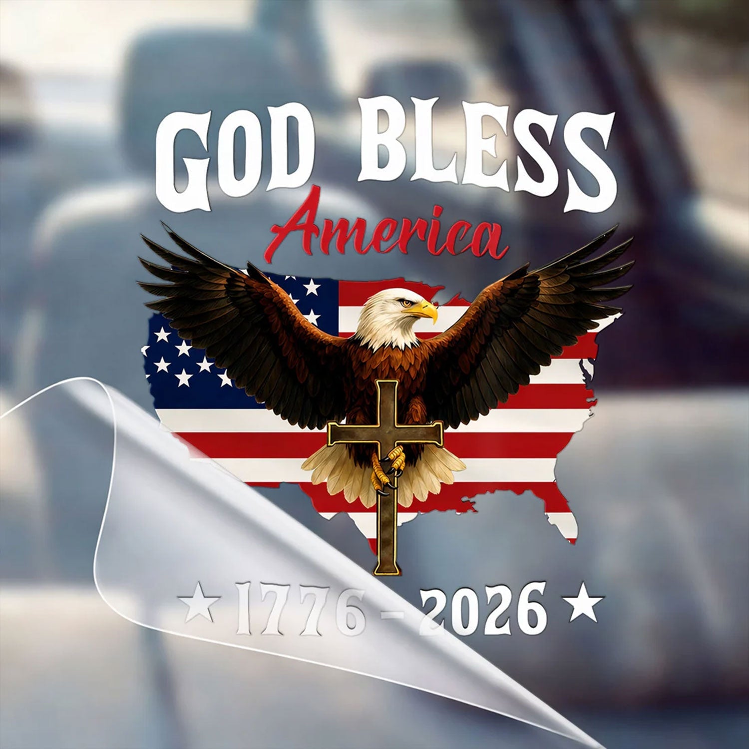 🔥 LIMITED TIME OFFER – 250th Anniversary Decal United States Of America Eagle Patriotic