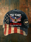 250Th Anniversary Of The Founding Of The United States Printed Baseball Cap