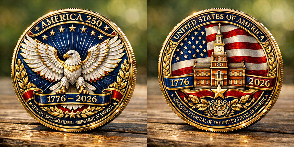 U.S. 250th Anniversary Commemorative Coin