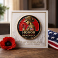 Honor & Remember Veterans Memorial Brooch