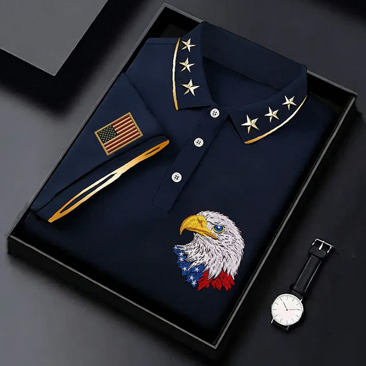 Men's 250 Years Flag Eagle Tops
