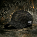 Unisex Retro Plaid Art Printed Casual Baseball Cap