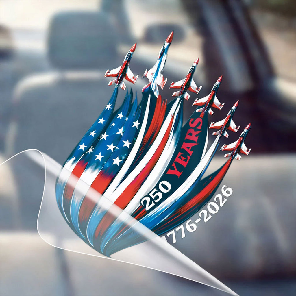 🔥 LIMITED TIME OFFER – 250th Anniversary USA Fighter Jets Patriotic Decal