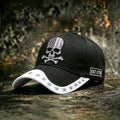 Retro Skull Art Printed Casual Baseball Cap