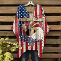 Women's 250th Anniversary Art Print Casual Top