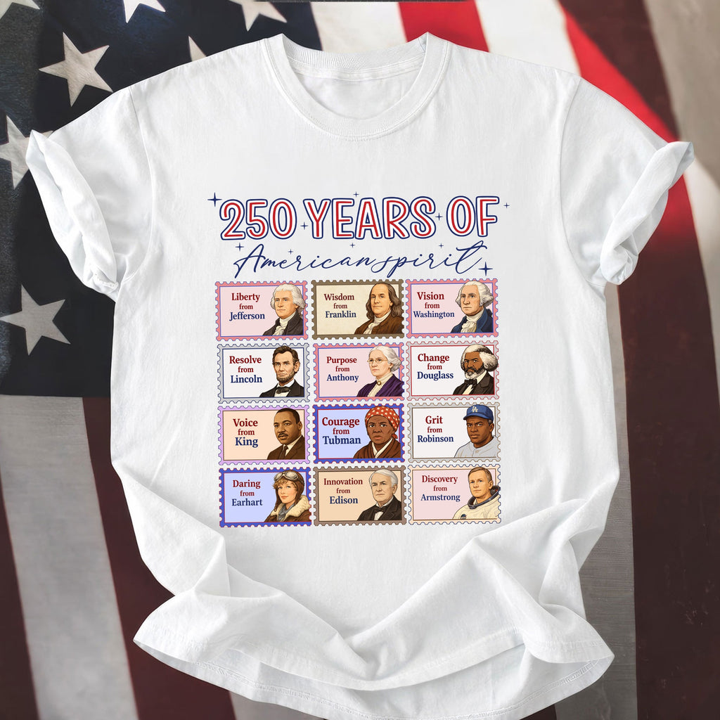 Historical Figures in America 250 Years of American Spirit