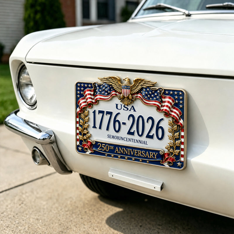 250th Anniversary License Plate Frame