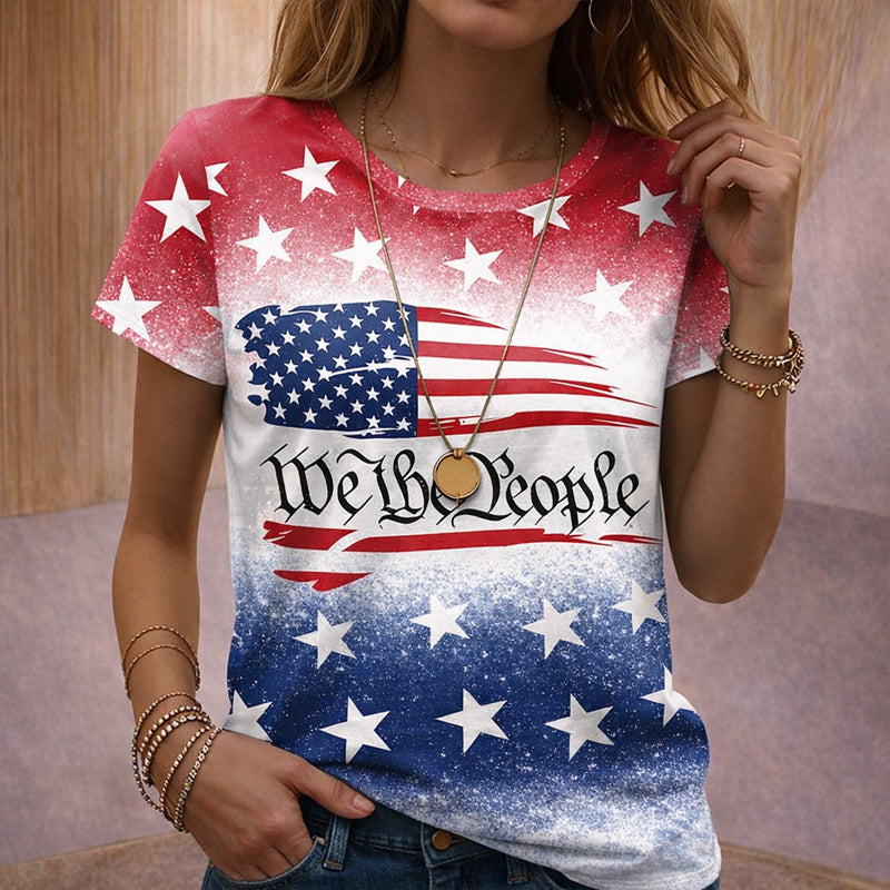 US 250th Anniversary Art Print T-Shirt