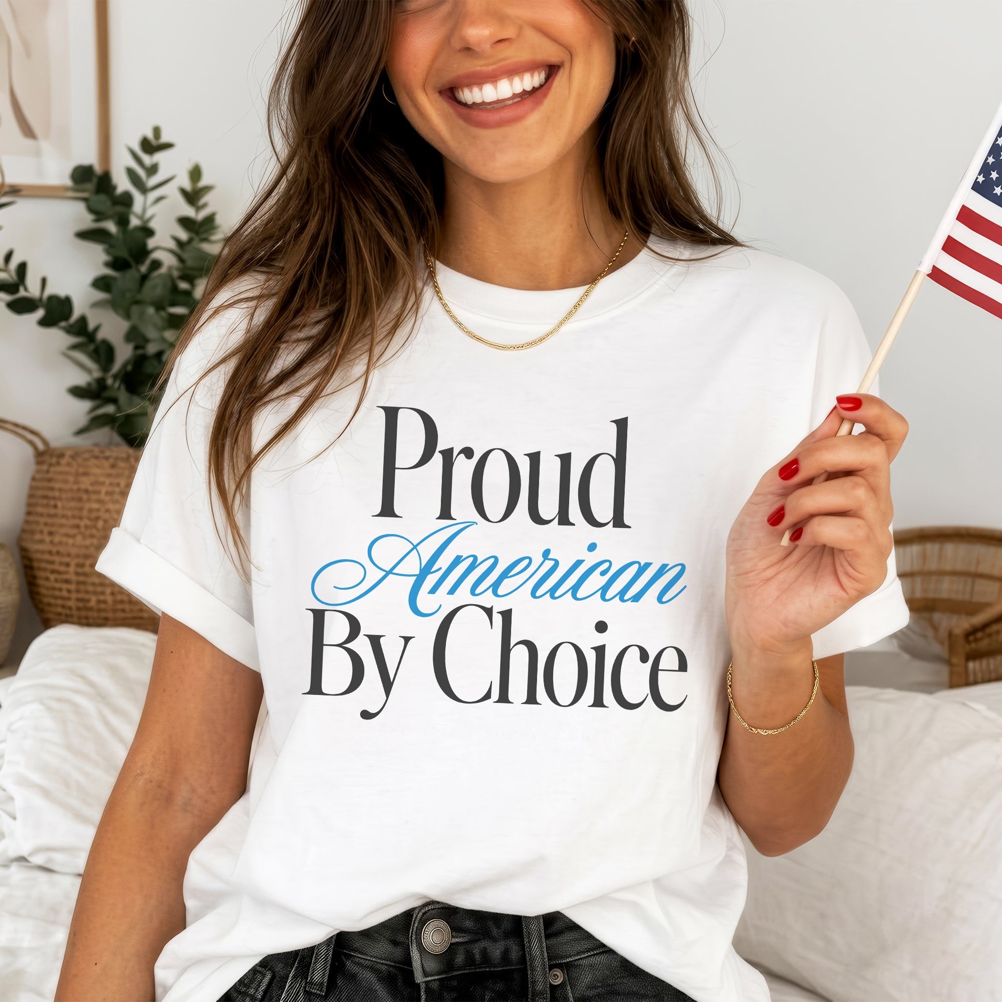 Proud American By Choice, New Citizen USA 250th Anniversary Shirt