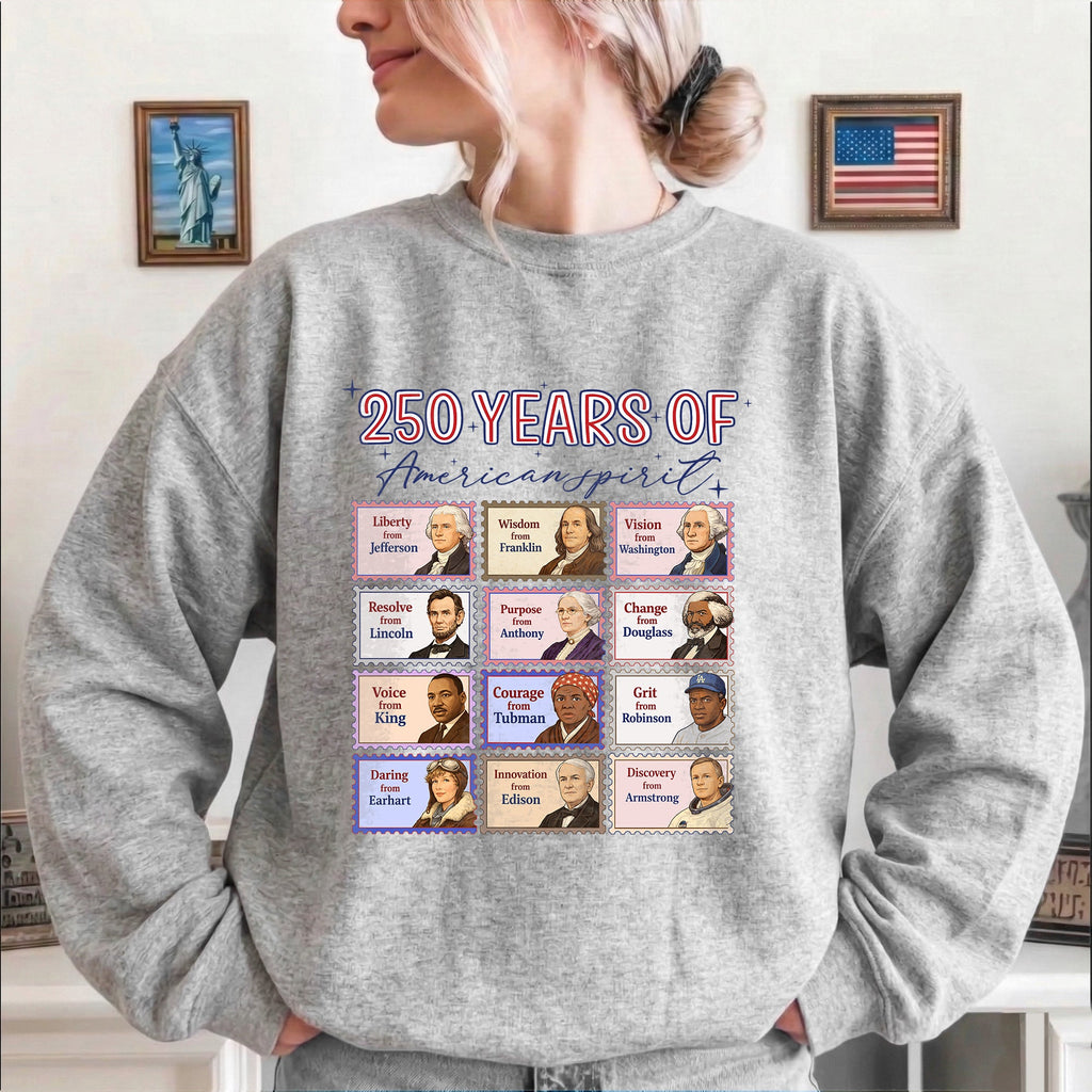 Historical Figures in America 250 Years of American Spirit