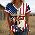 Women's 250th Anniversary ArtPrint Casual T-Shirt