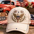 America 250th Anniversary Bald Eagle Emblem Baseball Cap