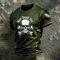 Funny Old Man Camouflage Print Men's Casual T-Shirt