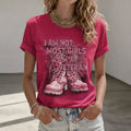 Women's Veteran Printed Casual T-Shirt