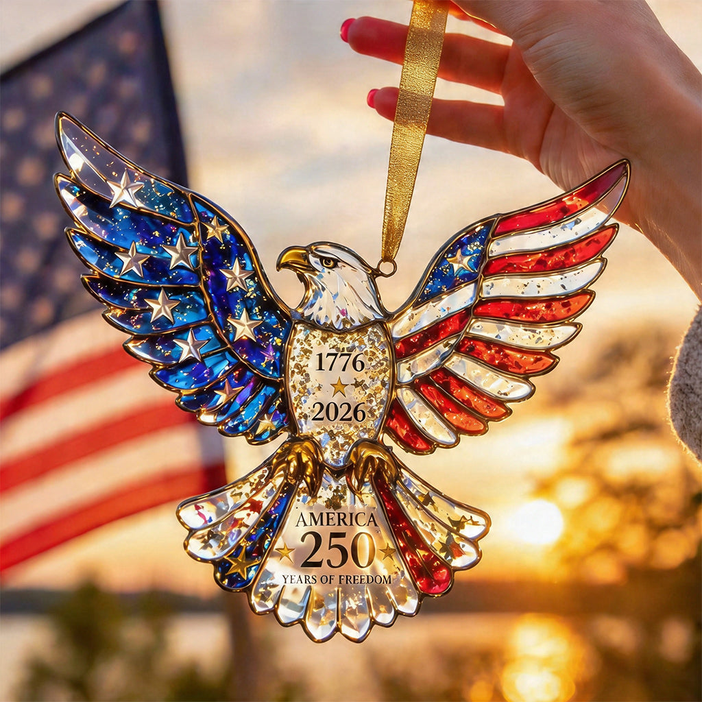 America 250 Eagle Ornament