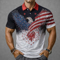 Men's America 250th Anniversary Art Print Polo Shirt