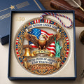 "America 250th Anniversary" Acrylic Ornament — 1776–2026 Patriotic Theme