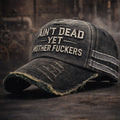 Funny Retro Old Man Club Print Casual Hat