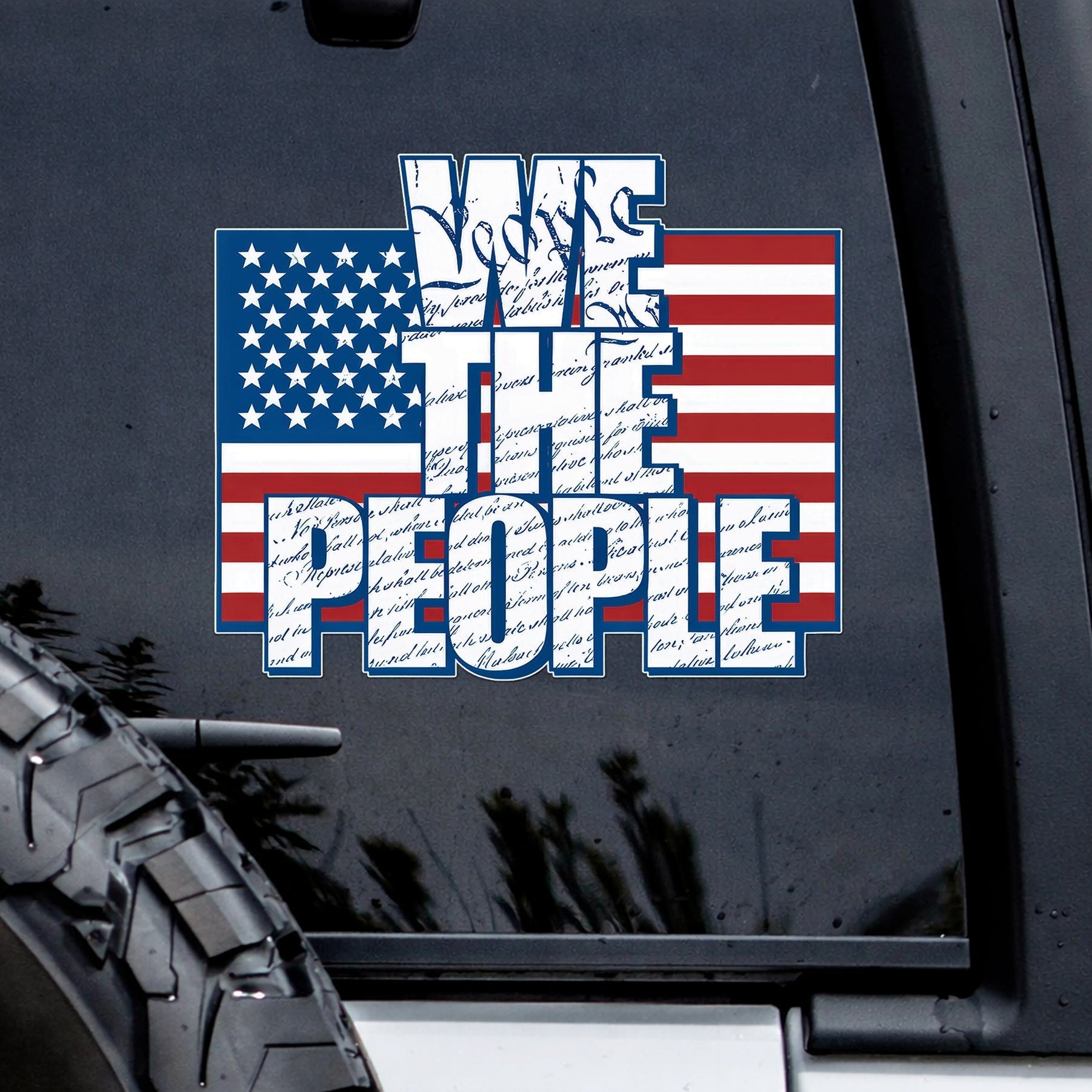 We the People 250th Anniversary Decal – USA Flag, 1776-2026 Sticker