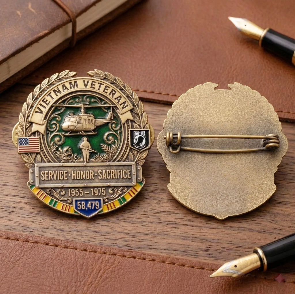 🦅LAST DAY 50% OFF - 🎖️Vietnam Veteran Honor Commemorative Pin