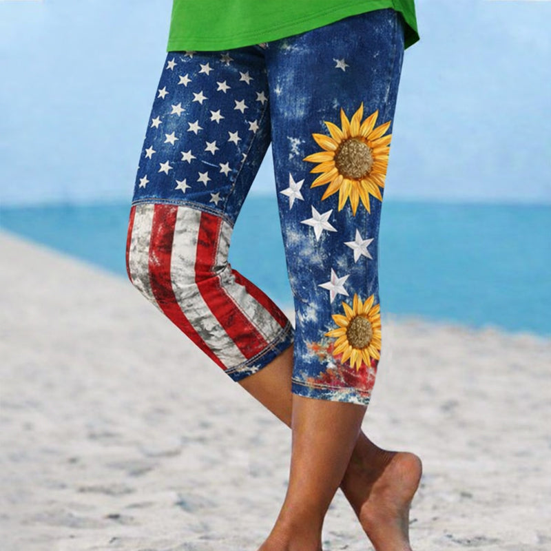 US 250th Anniversary Print Leggings