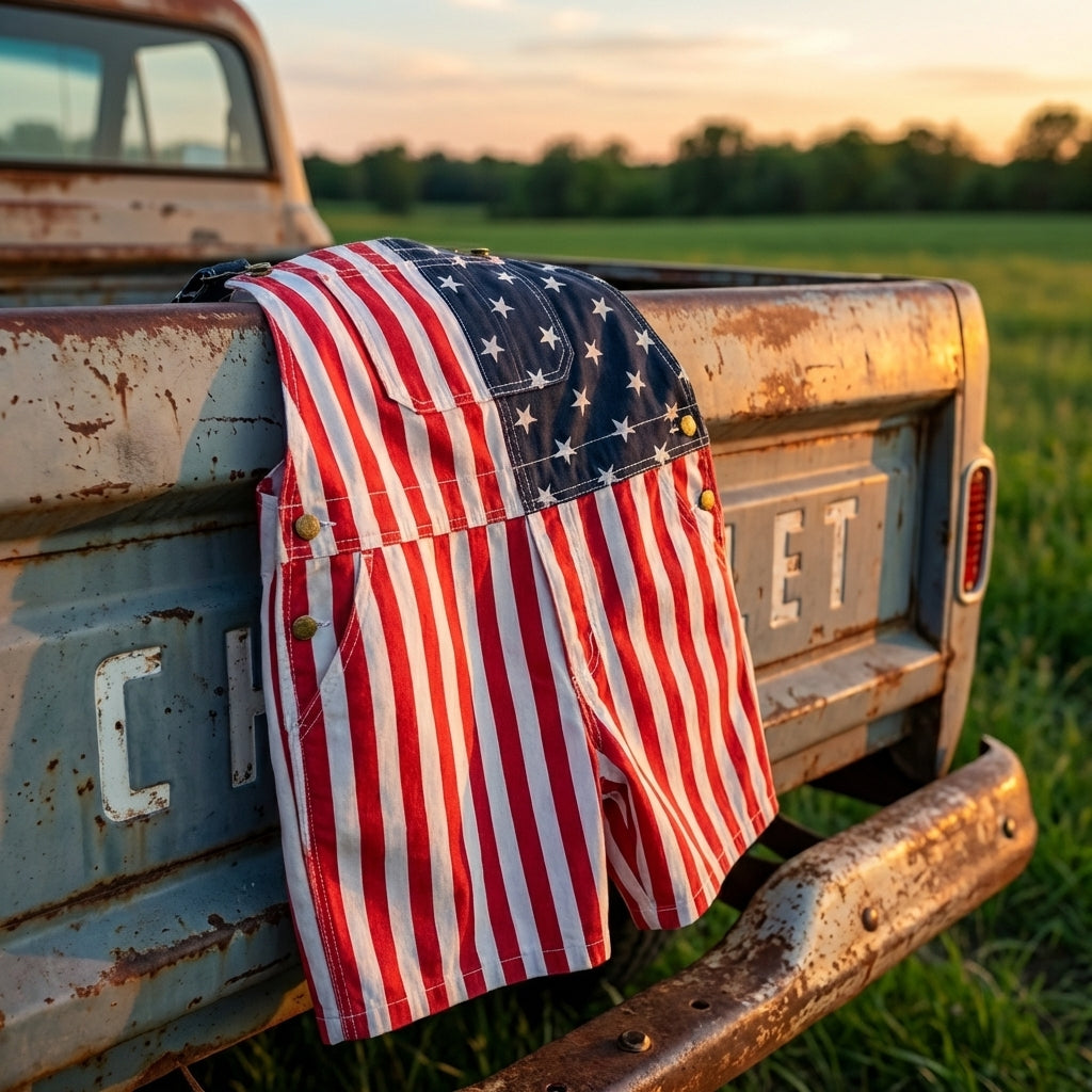 American Flag Overalls Limited-time anniversary sale - 50% off