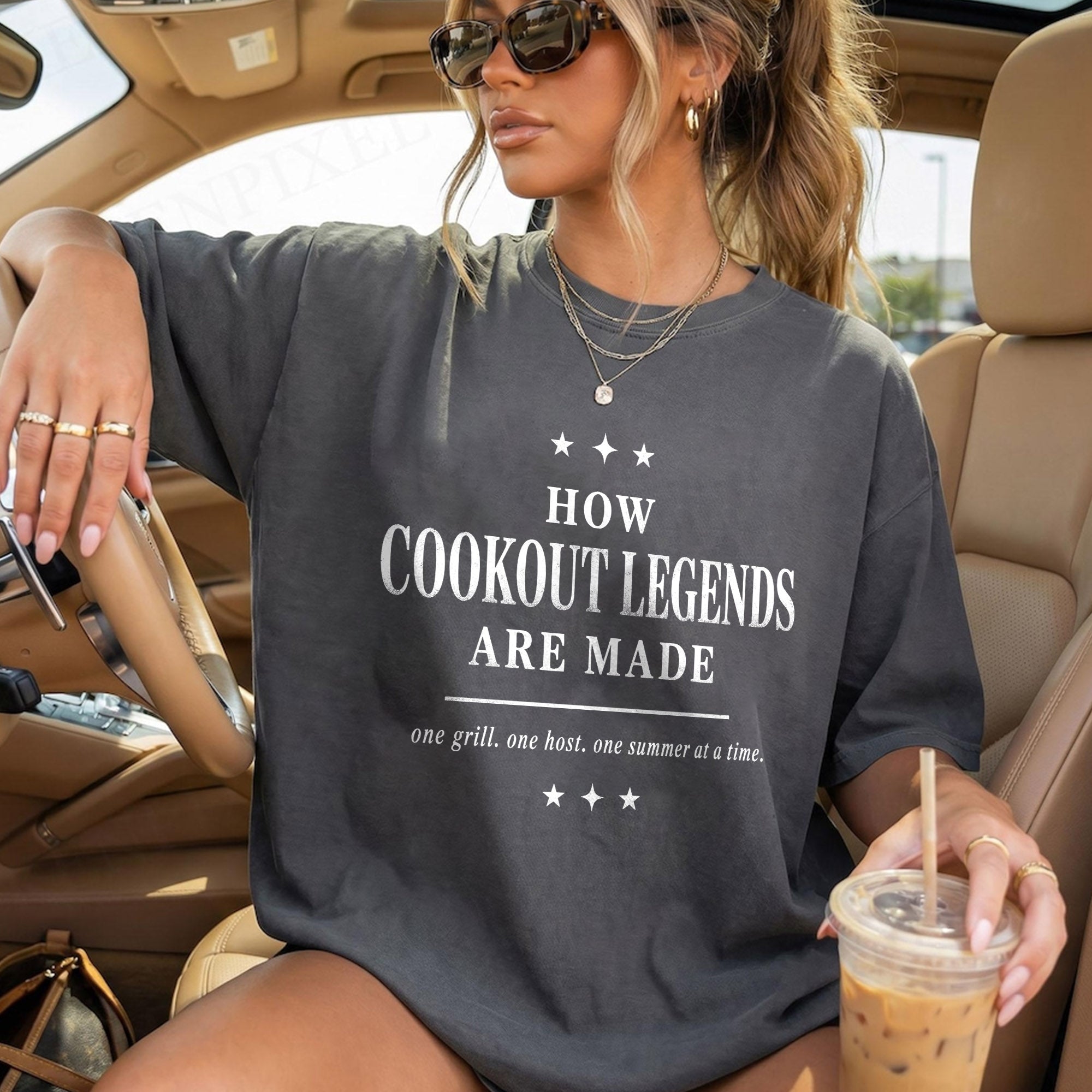 HOW COOKOUT LEGENDS ARE MADE, America Semiquincentennial Comfort Colors Shirt