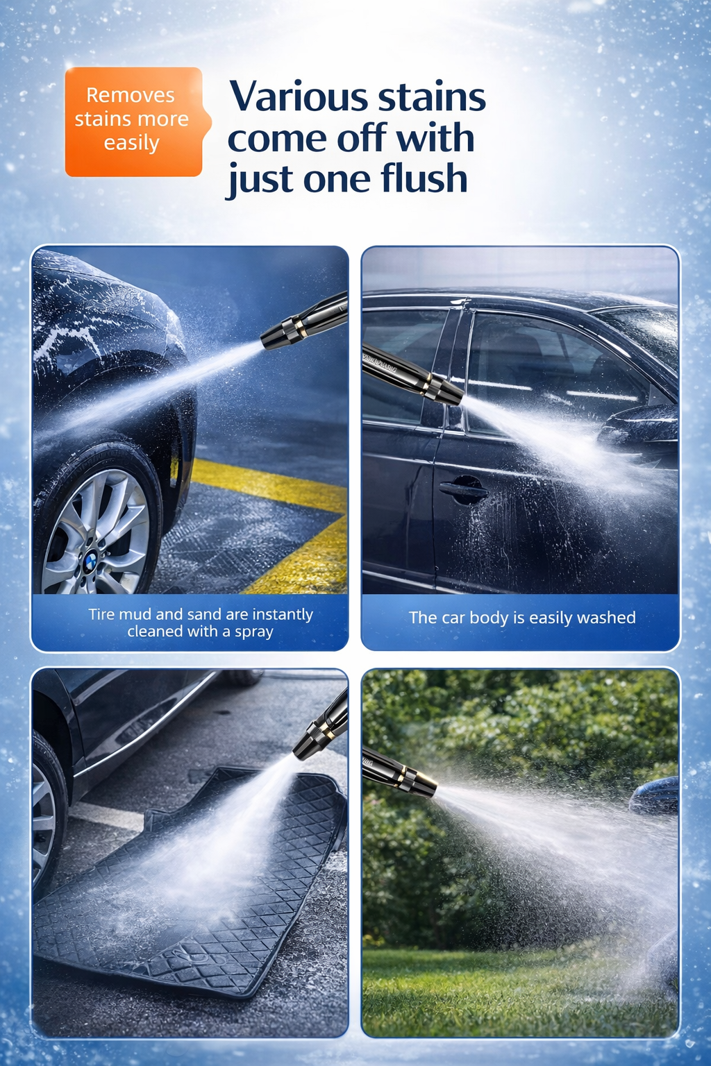 🔥 Last Day 69% OFF – Powerful High-Pressure Water Gun for Car Cleaning