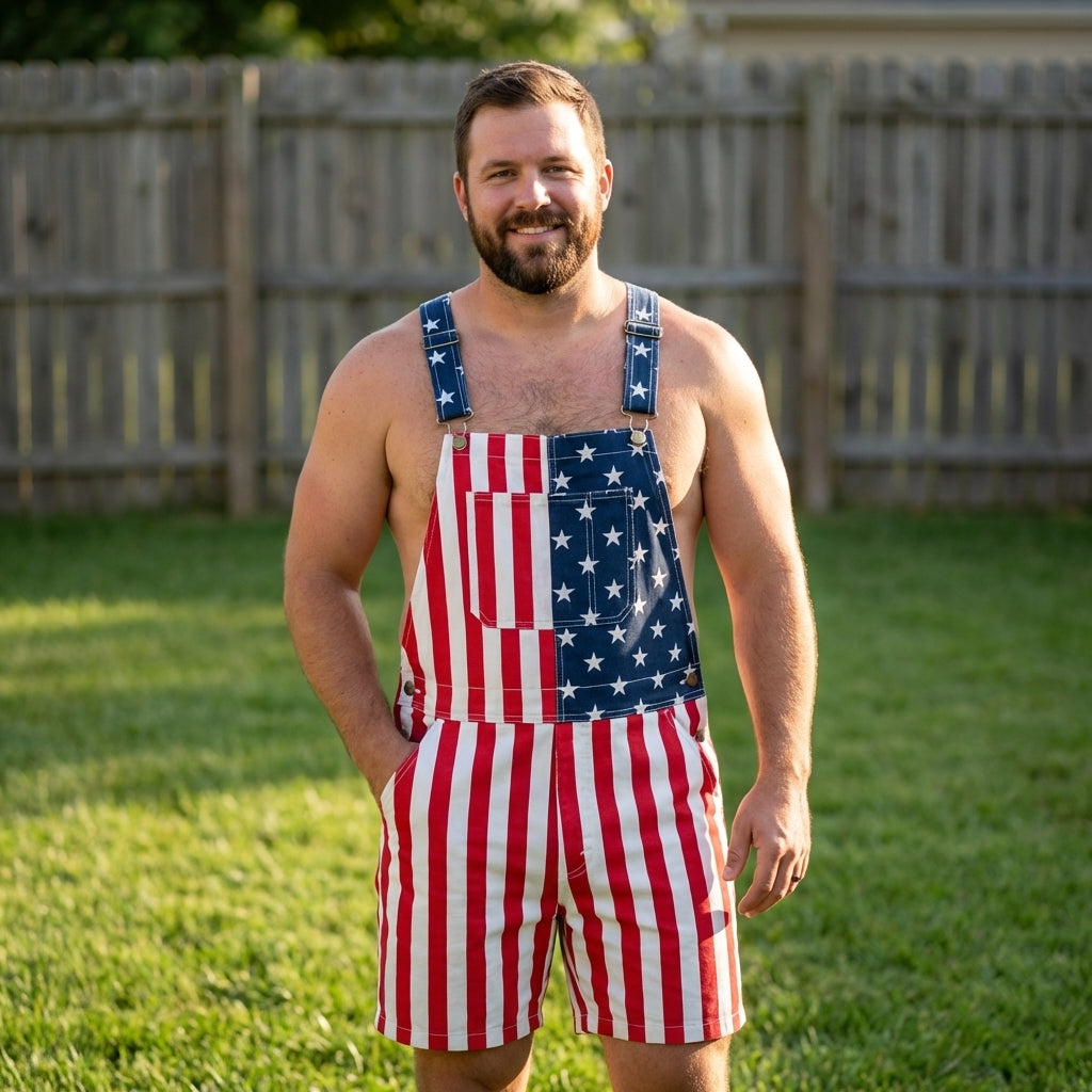 American Flag Overalls Limited-time anniversary sale - 50% off
