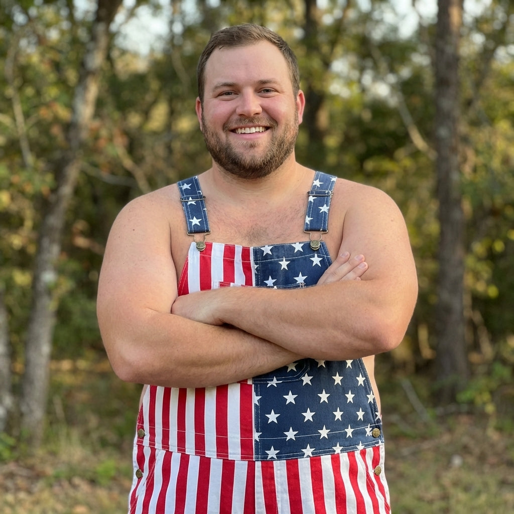 American Flag Overalls Limited-time anniversary sale - 50% off