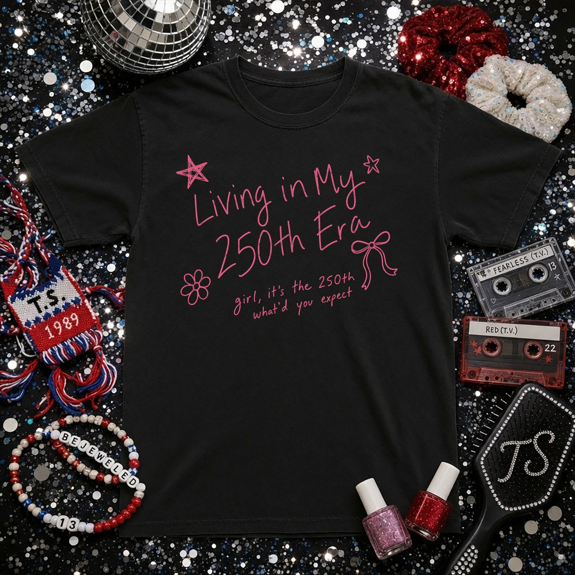 Living in my 250th ERA what'd you expect, America Semiquincentennial Comfort Colors Shirt