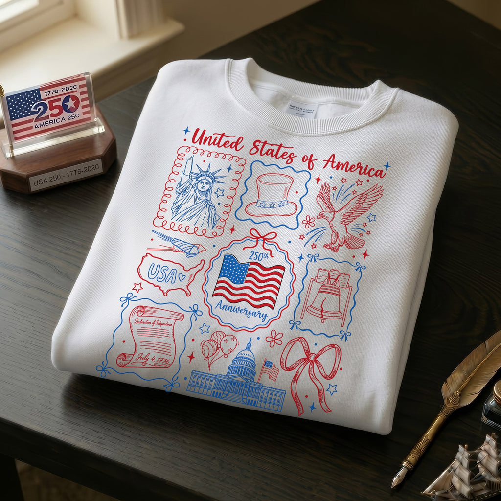 United States of America New Era, America Semiquincentennial Comfort Color Shirt