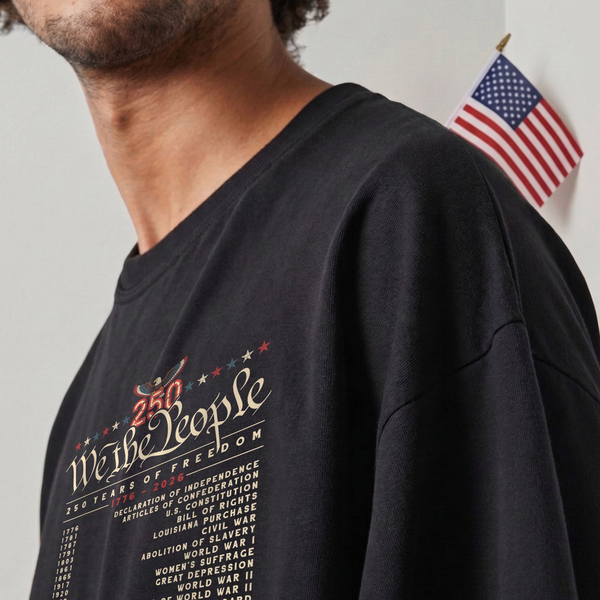 250 Year Timeline 1776–2026 Patriotic Historical