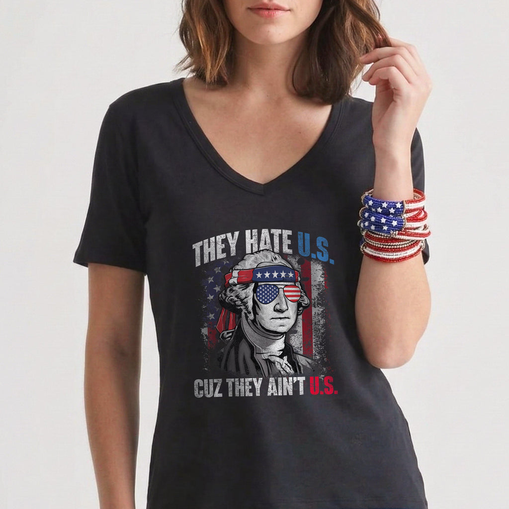 250th They Hate Us Cuz They Ain't Us USA American Flag