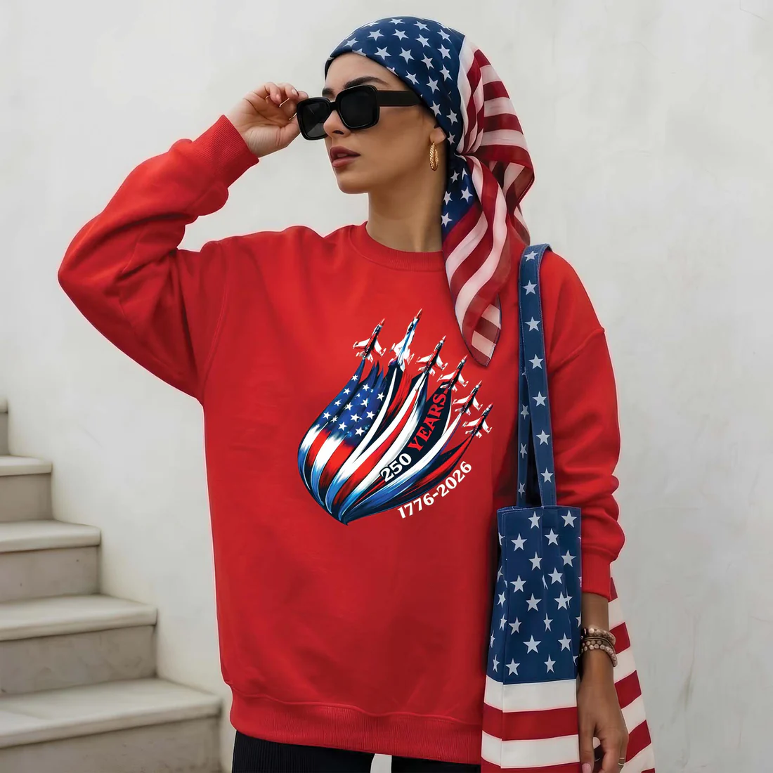 USA 250th Anniversary Shirt 1776–2026 – Patriotic American Flag Jet Unisex